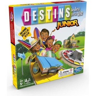 Jeu Destins - Hasbro Gaming - Le jeu de la vie Junior - pour enfants -