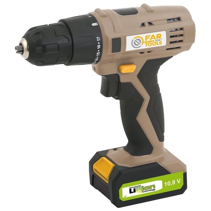 FARTOOLS Perceuse sans fil 10,8V Li-ion LI 108