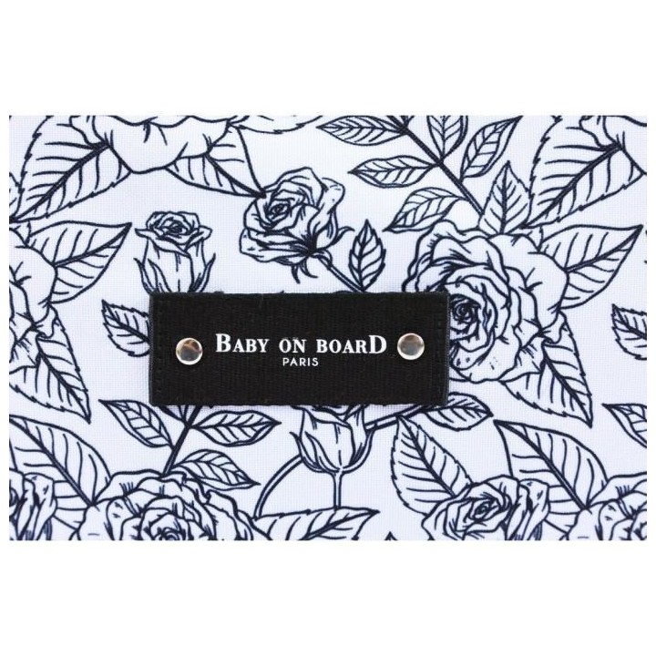Sac a langer BABY ON BOARD Simply - rose