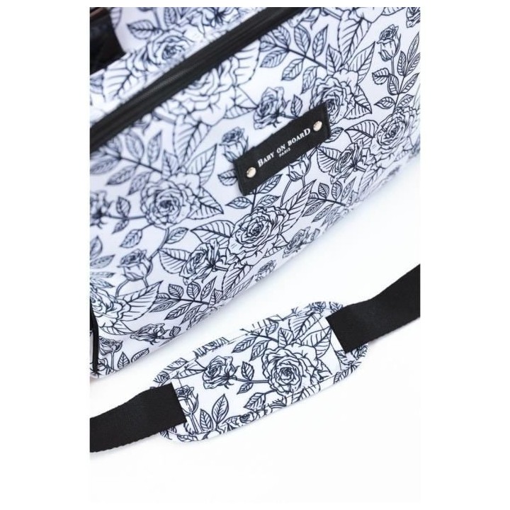 Sac a langer BABY ON BOARD Simply - rose