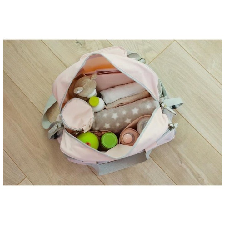 Sac a langer BABY ON BOARD SIMPLY BABYBAG - Rose