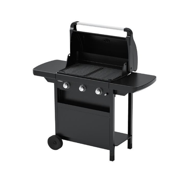 Barbecue gaz CLASS 3L COMPACT 3 brûleurs en acier - Surface de cuisso