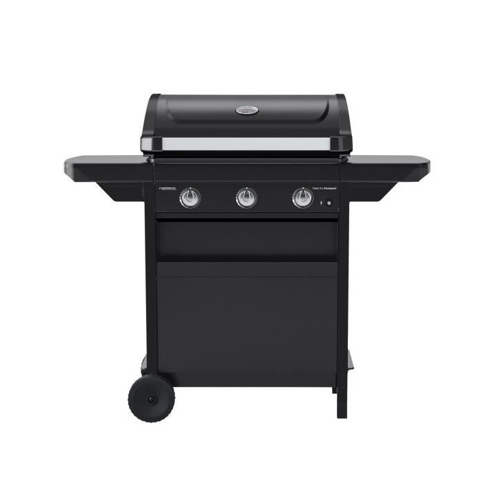 Barbecue gaz CLASS 3L COMPACT 3 brûleurs en acier - Surface de cuisso
