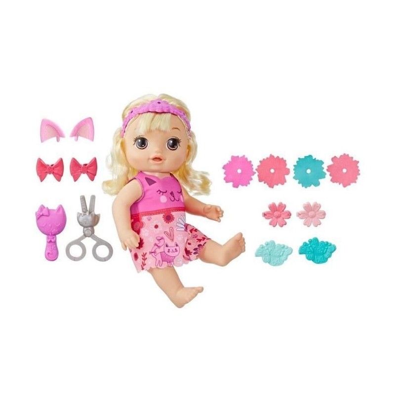 Baby Alive - Coiffure Magique - Poupée Cheveux Blonds