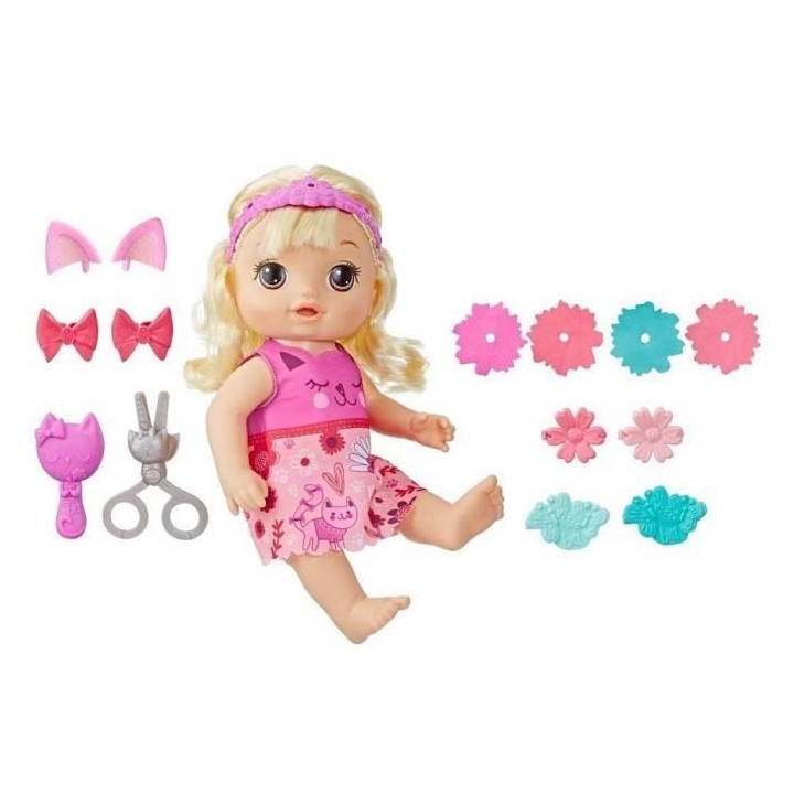 Baby Alive - Coiffure Magique - Poupée Cheveux Blonds