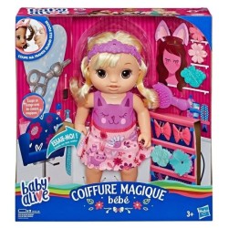 Baby Alive - Coiffure Magique - Poupée Cheveux Blonds