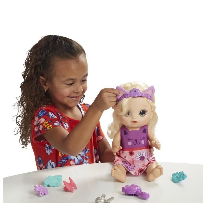 Baby Alive - Coiffure Magique - Poupée Cheveux Blonds