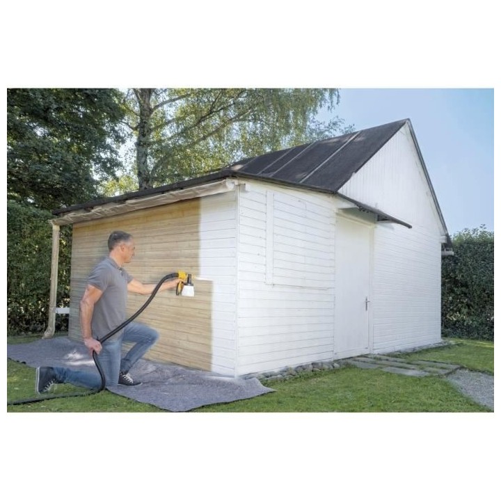 Pistolet a peinture basse pression universel WAGNER Sprayer W950 - Suc