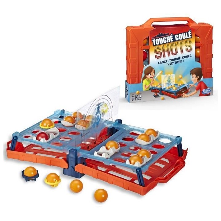 TOUCHE-COULE - Shots - Bataille Navale - Jeu de societe de strategie