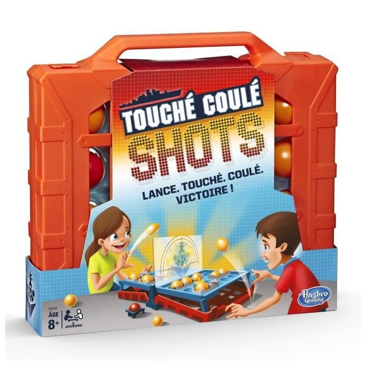 TOUCHE-COULE - Shots - Bataille Navale - Jeu de societe de strategie