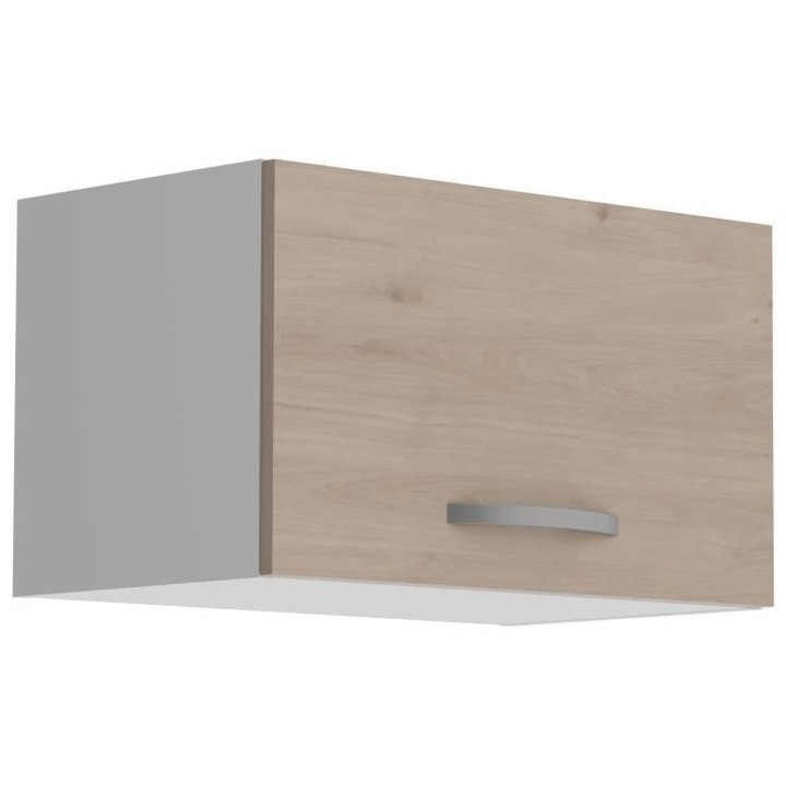 OSLO Meuble haut 1 porte - Décor Chene Jackson - L 60 x P 36 x H 35 c