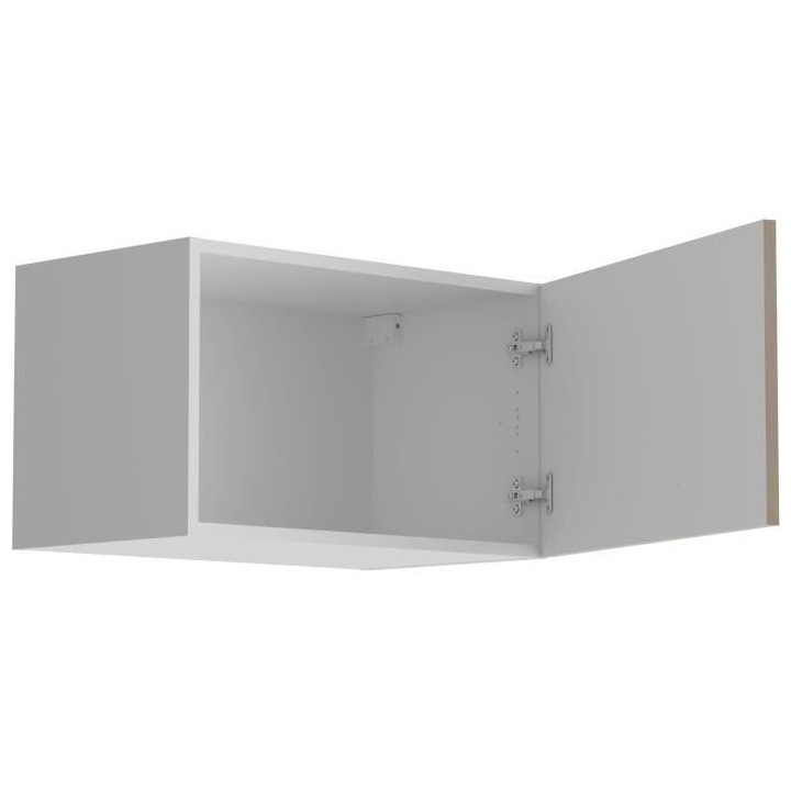 OSLO Meuble haut 1 porte - Décor Chene Jackson - L 60 x P 36 x H 35 c