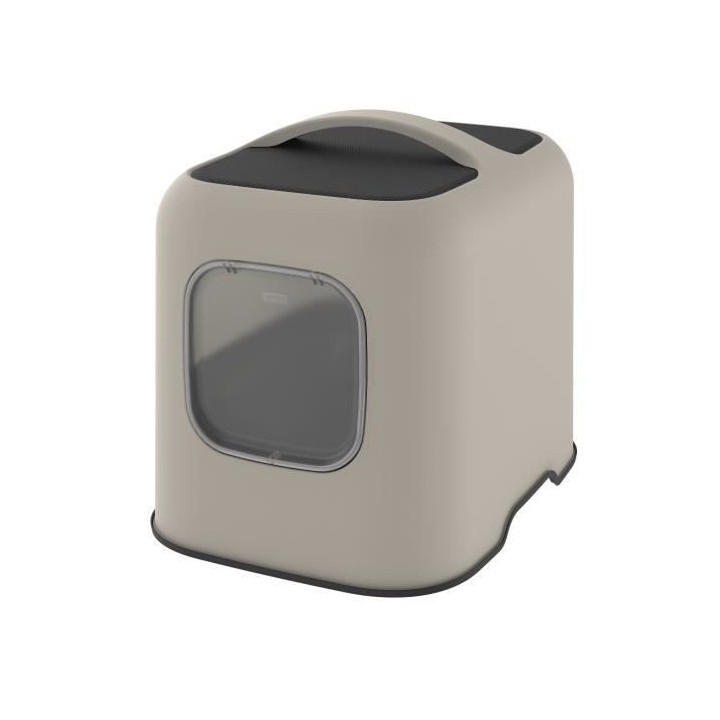 ROTHO - Maison toilette pour chat 57 x 39 x 40 cm - Bac a litiere - Ca