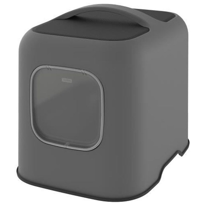 ROTHO - Maison toilette pour chat 57 x 39 x 40 cm - Bac a litiere - An