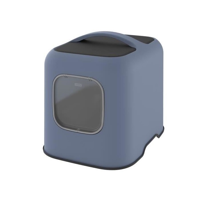 ROTHO - Maison toilette pour chat 57 x 39 x 40 cm - Bac a litiere - Bl