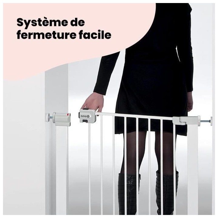 SAFETY 1ST Barriere de sécurité enfant Easy Close - Métal - 73 a 80