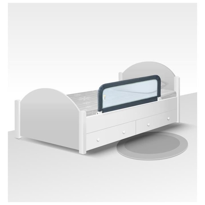 SAFETY 1ST Barriere de lit enfant portable - Gris