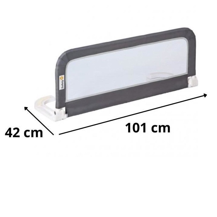 SAFETY 1ST Barriere de lit enfant portable - Gris