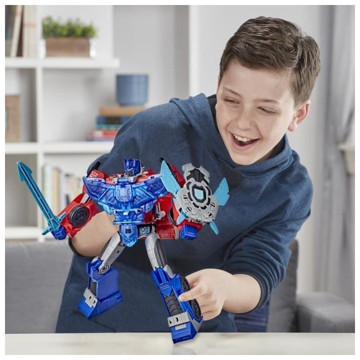 TRANSFORMERS - Bumblebee Cyberverse Adventures - Battle Call Optimus P