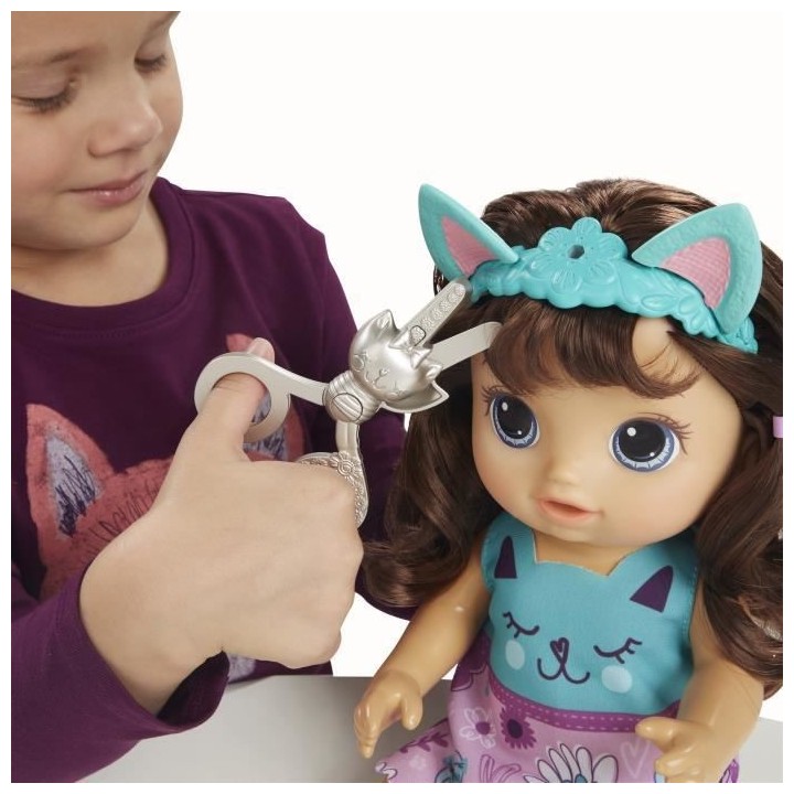 Baby Alive - Coiffure Magique - Poupée Cheveux Bruns