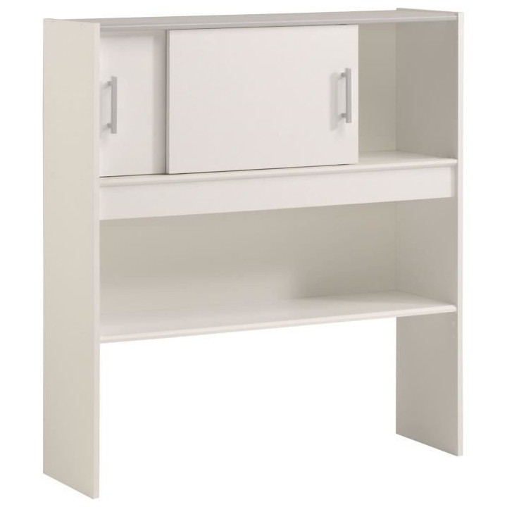 Lit junior SCOOP 90x200 cm - 2 tiroirs - Adaptable en 190 cm - Décor