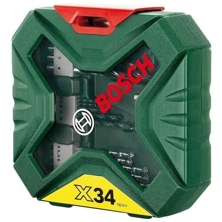 Set mixte perçage - vissage Bosch - Coffret X-Line Classic de forets