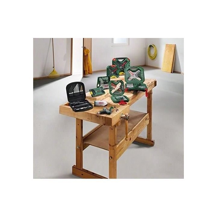 Coffret X-Line Titane de forets et d'embouts de vissage Bosch - 100 pi