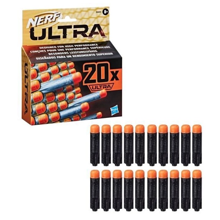 NERF - Ultra - Recharge de 20 fléchettes NERF - Ultra officielles - c