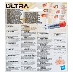 NERF - Ultra - Recharge de 20 fléchettes NERF - Ultra officielles - compatibles uniquement avec les Blasters NERF - Ultra