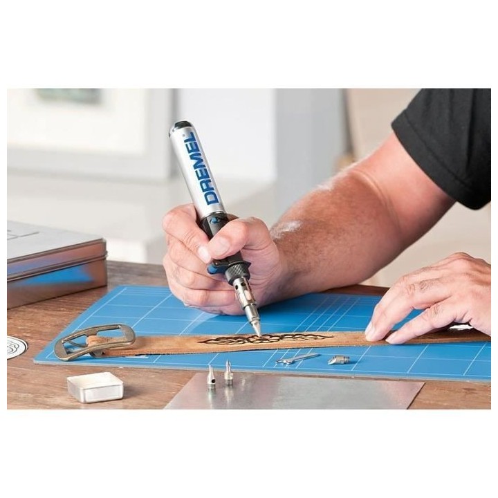 Set de 4 embouts de pyrogravure DREMEL 204 - Pour fer a souder a gaz D