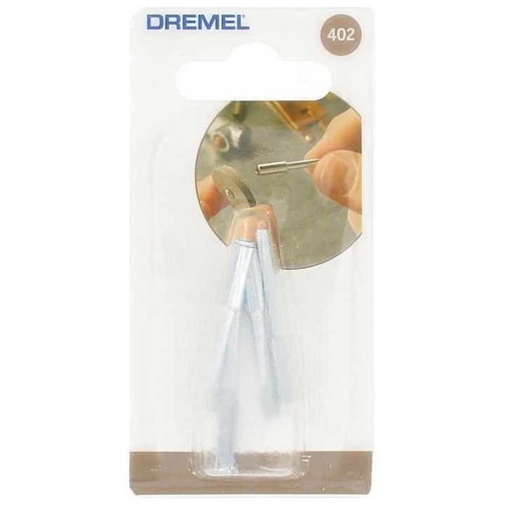 Lot de 4 adaptateurs de tronçonnage - DREMEL - 402 - Compatible avec