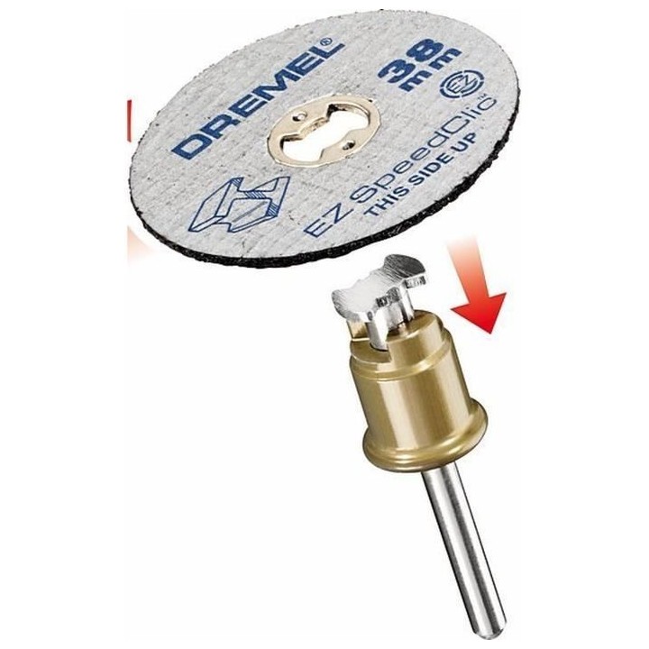 Kit de démarrage DREMEL SC406 - Adaptateur EZ SpeedClic et 2 disques