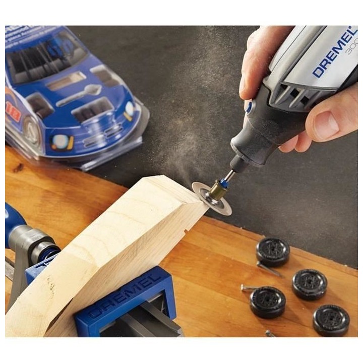 Disques de Ponçage DREMEL S411 EZ SpeedClic - Lot de 6 (Grain 60, Ø