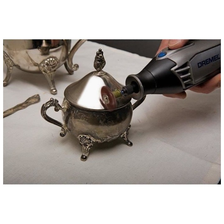 Brosse abrasive de précision DREMEL S471 - Diametre 25mm - Grain 36 -