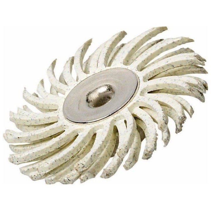 Brosse abrasive de précision DREMEL S472 - Diametre 25mm - Grain 120