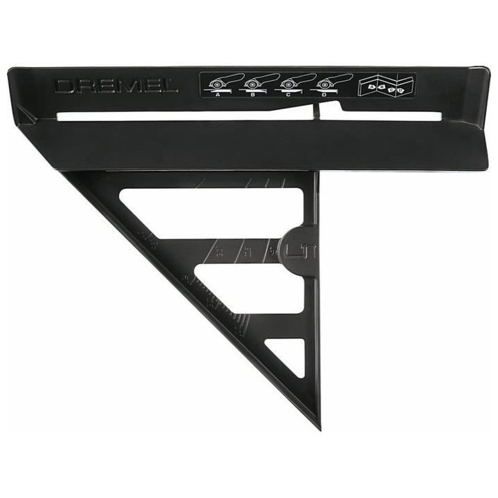 Guide de découpe DREMEL S840 - pour scie compacte DSM20 - découpes e