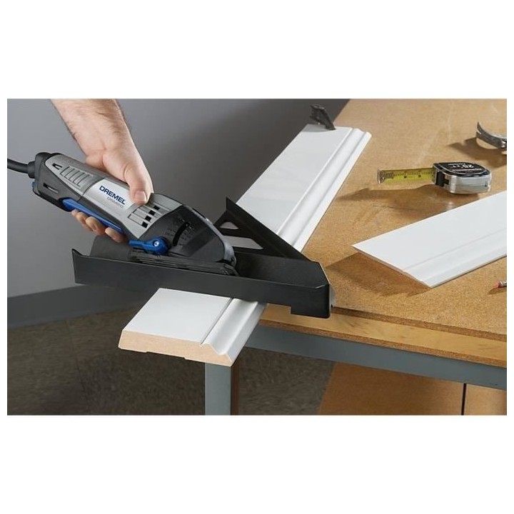 Guide de découpe DREMEL S840 - pour scie compacte DSM20 - découpes e