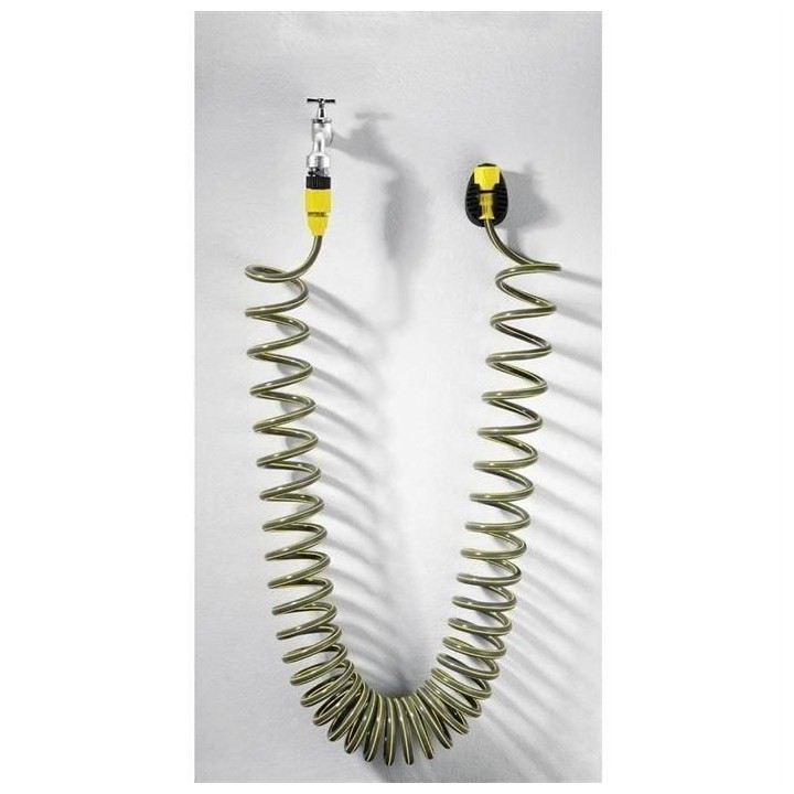 Set spirale d'arrosage - KÄRCHER - 10m - Pistolet multifonction - Rac