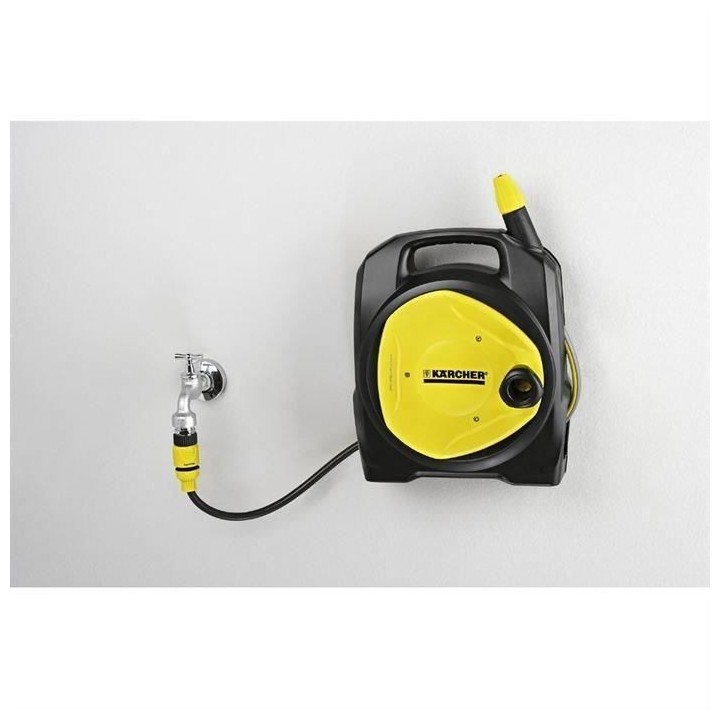 Dévidoir KÄRCHER CR3110 - Tuyau 10+2M/8MM - Raccord universel avec A