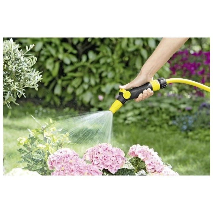 Lance d'arrosage réglable - KARCHER - 2 formes de jets - Fonction aut