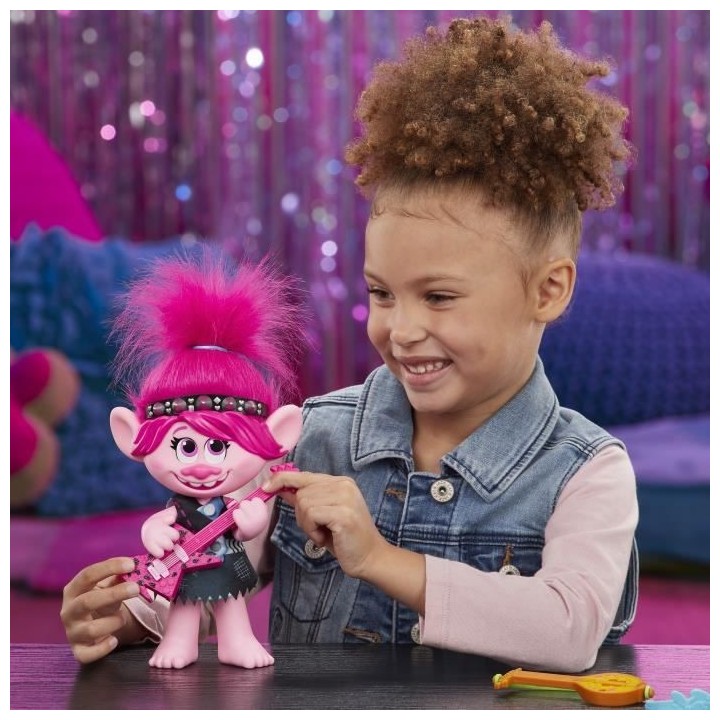 Les Trolls 2 Tournée Mondiale de DreamWorks - Figurine Poupee Poppy P