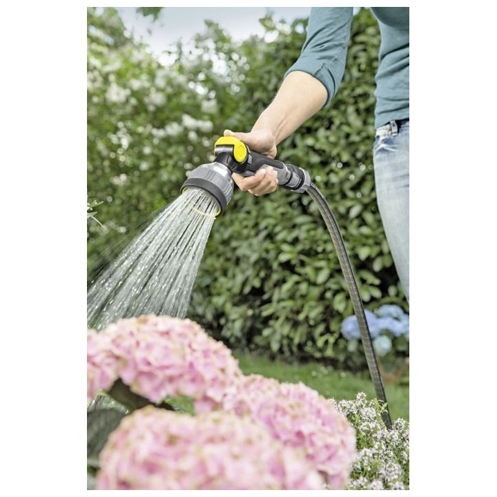 Pistolet d'arrosage multifonctions en métal Premium - KARCHER - Gris