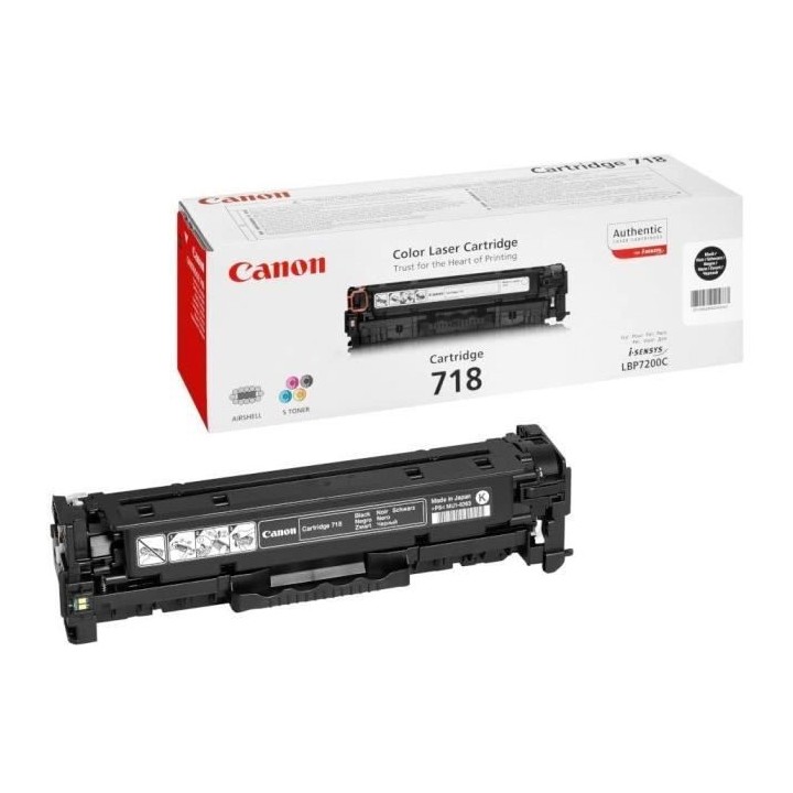 CANON Toner Laser 718 Noir