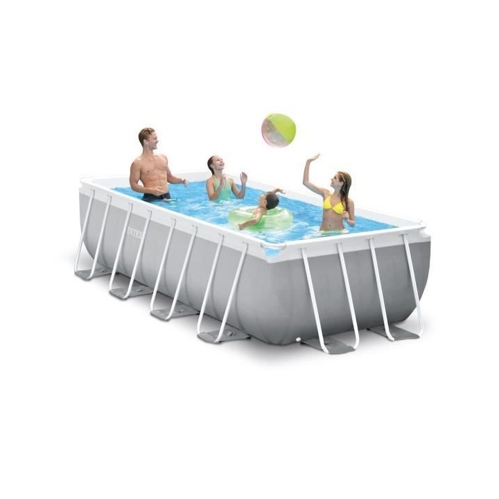Kit Piscine hors sol tubulaire INTEX - Pris Frame - 400 x 200 x 100 cm