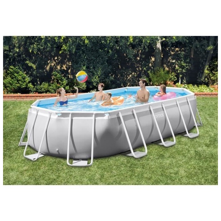 Kit Piscine hors sol tubulaire INTEX - Pris Frame - 503 x 274 x 122 cm