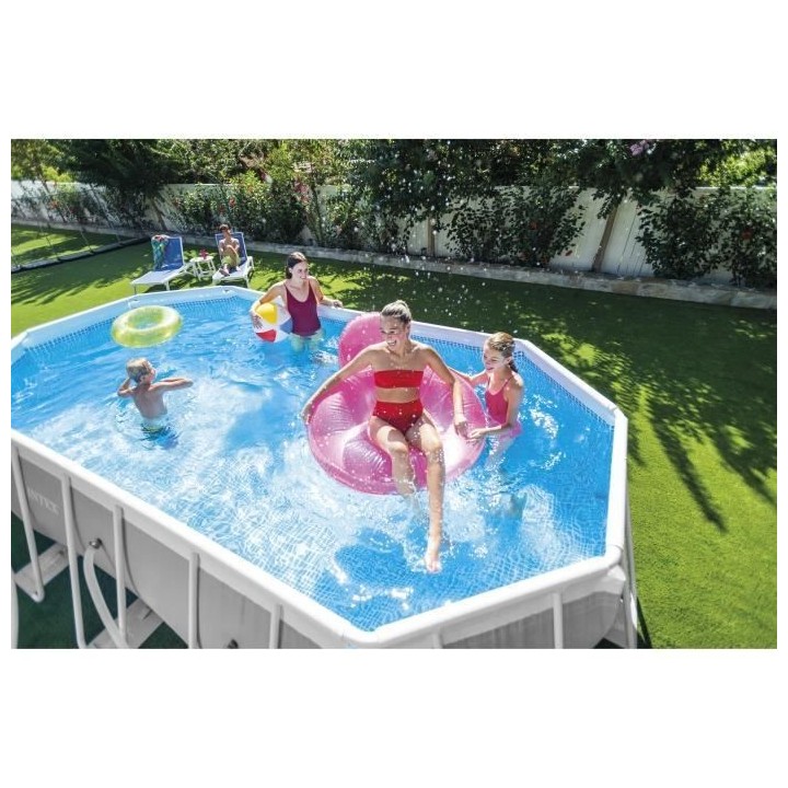 Kit Piscine hors sol tubulaire INTEX - Pris Frame - 503 x 274 x 122 cm