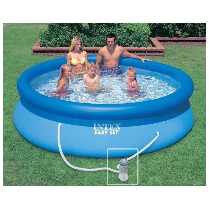 Kit Piscine hors sol autoportante INTEX - Easy Set™ - 305 x 76 cm -