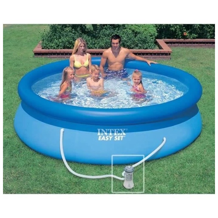 Kit Piscine hors sol autoportante INTEX - Easy Set™ - 305 x 76 cm -