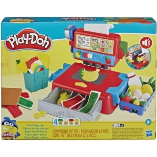 PLAY-DOH - jouet Caisse enregistreuse avec 4 Pots de pâte PLAY-DOH -