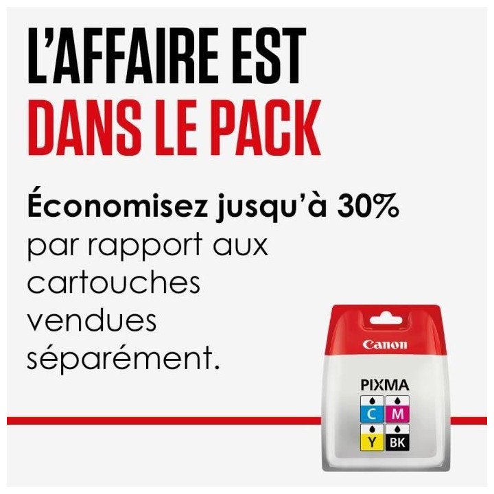 CANON Pack de 2 cartouches d'encre PG-510 / CL-511 Noir + Couleur